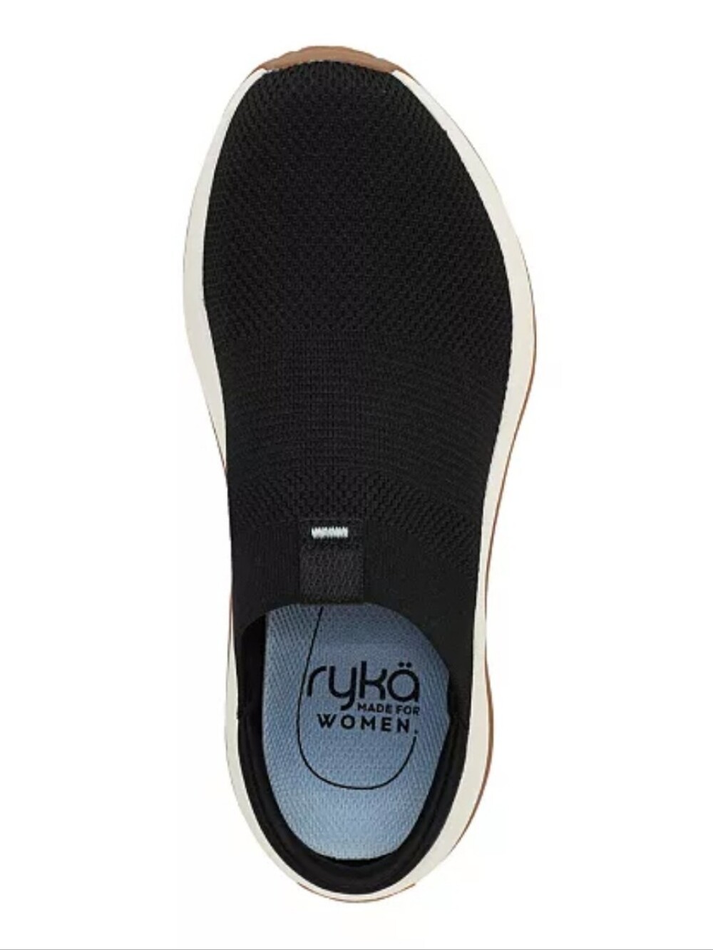 RYKA $99 Knit Slip-On Women's Breathable Mules w/ Arch Support Machine Washable